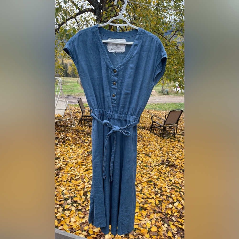 notPERFECTLINEN Sydney Dress Size Small
